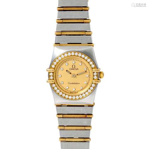 Omega Constellation Vintage Ladies wristwatch, Ca. 1990s.
