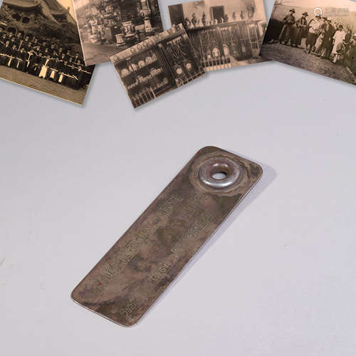 Silver Rectangular Token