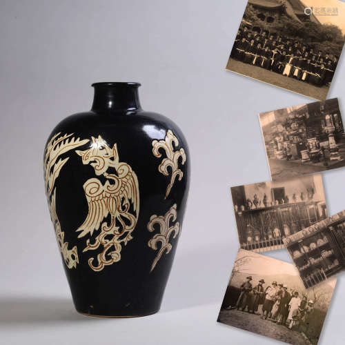 Jizhou Kiln Meiping Vase
