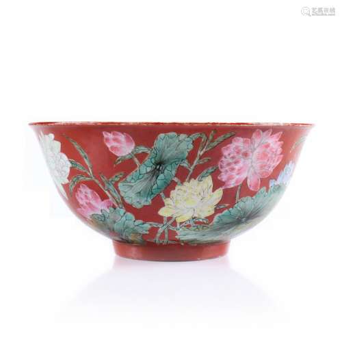 A Chinese Famille Rose Porcelain Bowl