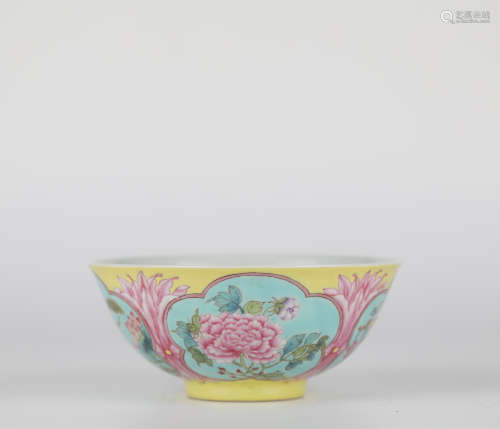 Chinese porcelain bowl, Kangxi