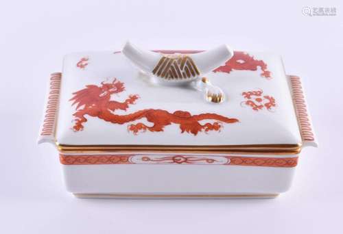 Lidded box Meissen 20th century