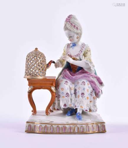 Figure Meissen 19th century