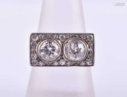 Art Deco ladies brilliant ring