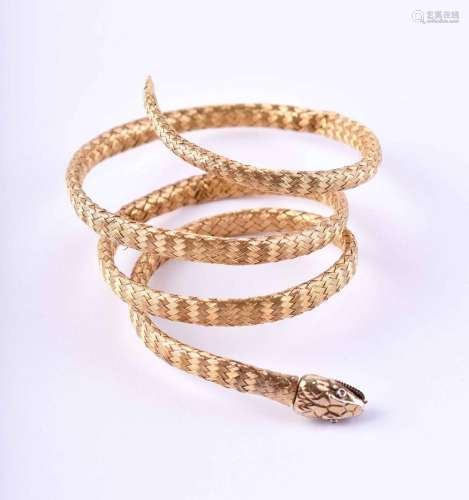 Snake bracelet 19th century