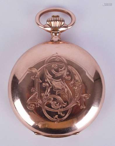 Savonette pocket watch IWC around 1904