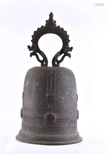 Temple bell South China / Vietnam Qing period 17th / 18th ce...