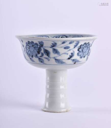 Foot bowl China Yuan style