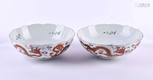 Pair of bowls China Qing dynasty