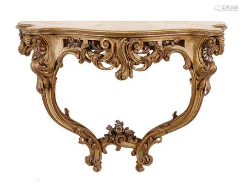 A pair of console tables in Louis XVI style