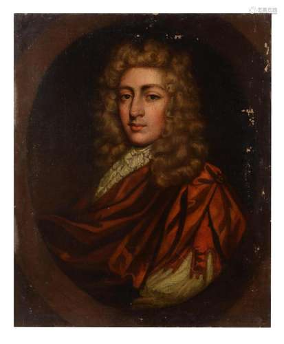 Follower of John Vanderbank, Portrait of a gentleman