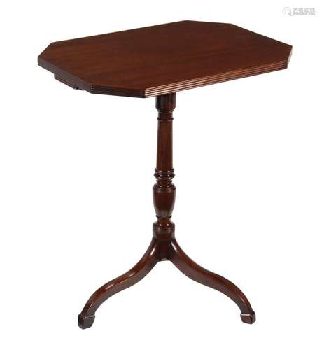 A Regency mahogany occasional table