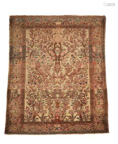 An Isfahan rug