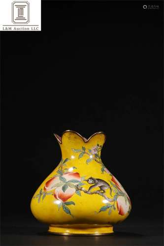 A Chinese Cloisonne Vase