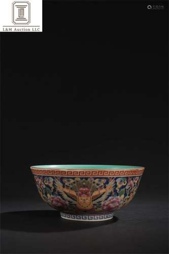 A Chinese Famille Rose Porcelain Bowl