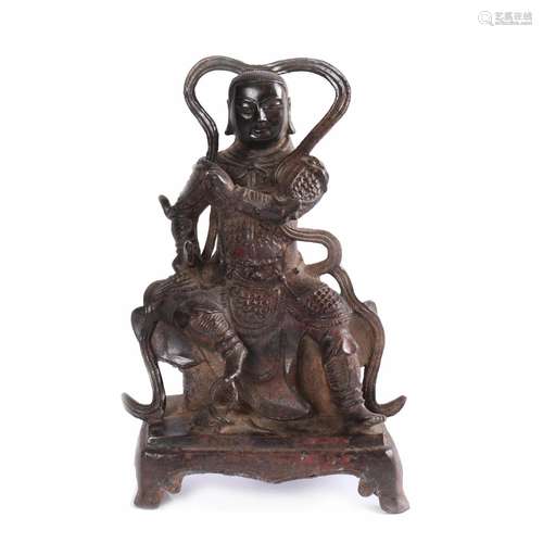 A Chinese Bronze Buddha