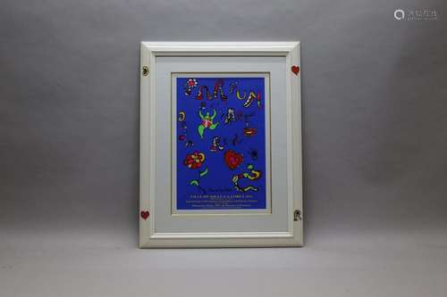 NIKI DE ST.PHALLE - Moderne kleurrijke affiche 72/500 - 43,5...