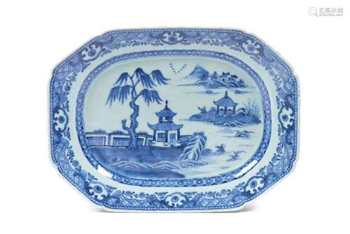 Travessa em porcelana chinesa Companhia das Índias