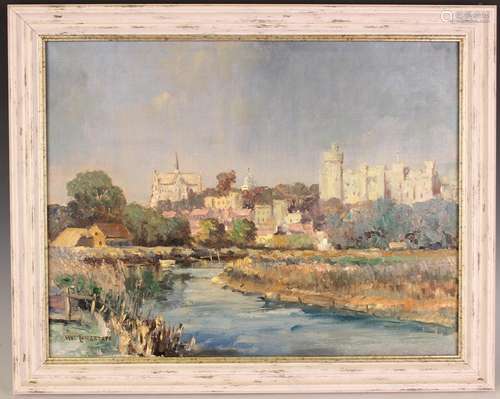 William Longstaff - Arundel from the River Arun, early 20th ...