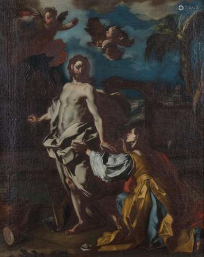 After Francesco Solimena - Noli Me Tangere, 18th century oil...