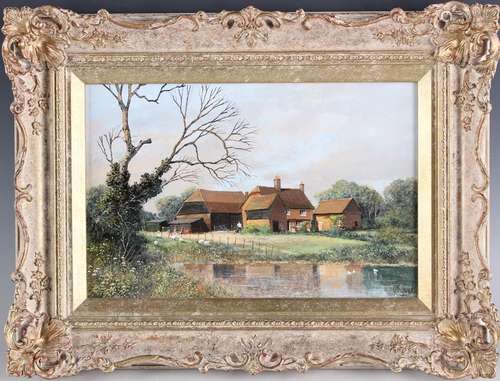 Clive Madgwick - Kent Farm Scene near Biddenden, 20th centur...