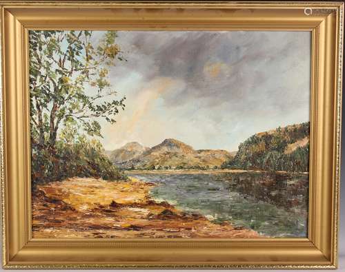 Leslie Langley - River Landscape, and Woodland Landscape, a ...