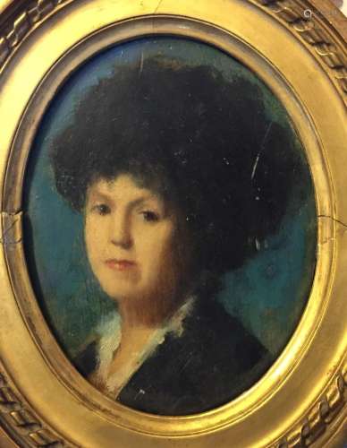 Ecole française du XIXème siècle
Portrait de femme en buste
...