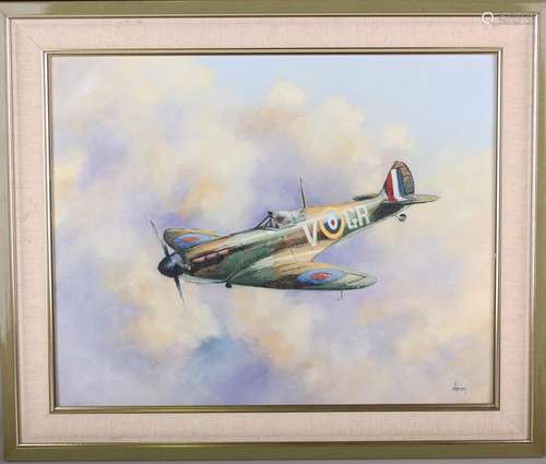 Alan King [Akin of Malvern] - On Patrol (Spitfire MKI of 92 ...