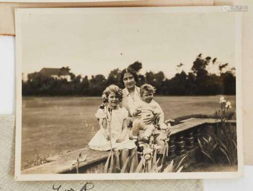 T.R.H. Princess Elizabeth, Princess Margaret and The Duchess...