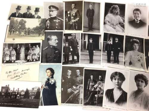 A collection of early 20th century Royal postcards, English ...