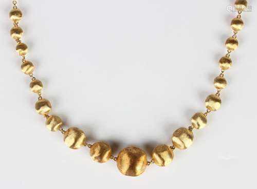 An Italian Marco Bicego gold Africa collection necklace, for...