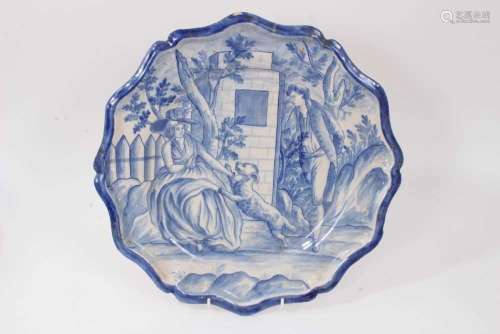 Italian maiolica dish