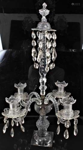 Regency glass centrepiece