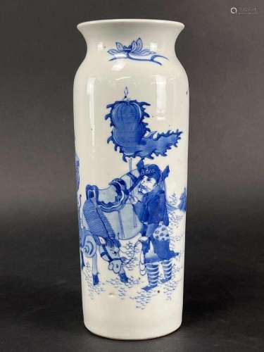 Antique Chinese Blue and White Vase