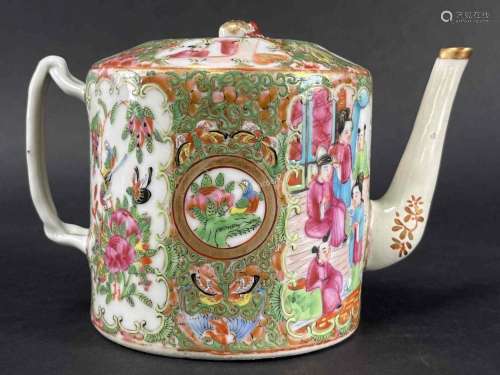 Antique Chinese Export Teapot