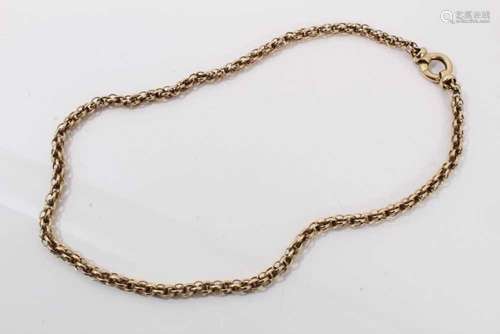 9ct gold necklace