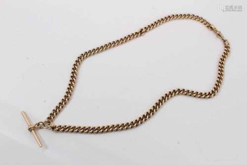 9ct gold watch chain