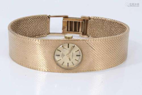 Ladies Rotary 9ct gold wristwatch