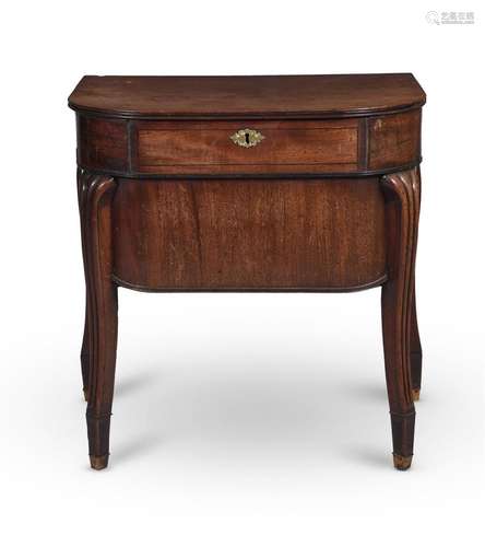 Y A Regency mahogany side table