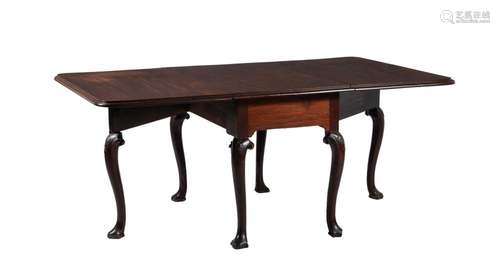 A George II mahogany drop leaf table