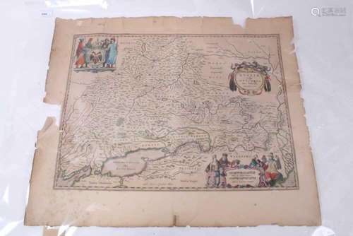 Willem and Cornelius Blaeu - Russian vulgo Moscovia Pars Aus...