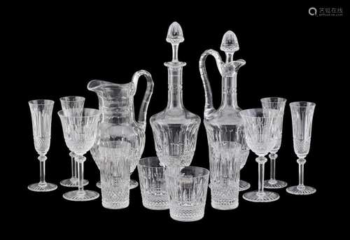 A selection of St. Louis domestic glass ware