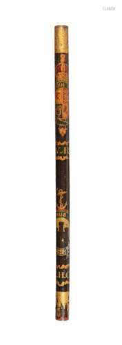 A Victorian short staff for the city of Edinburgh