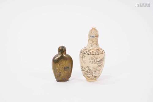 Two snuff bottles