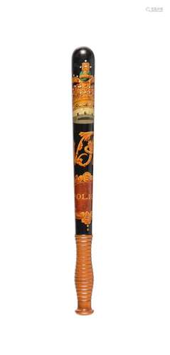 A Victorian short truncheon