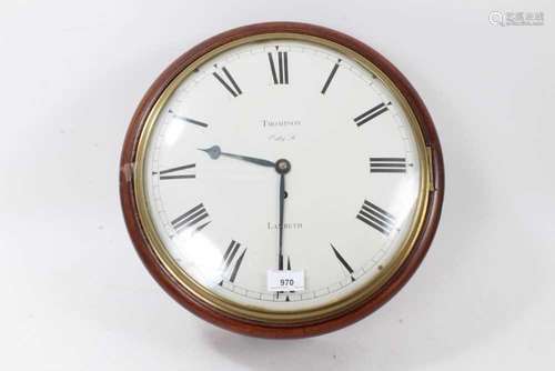 Good quality 19th century wall clock