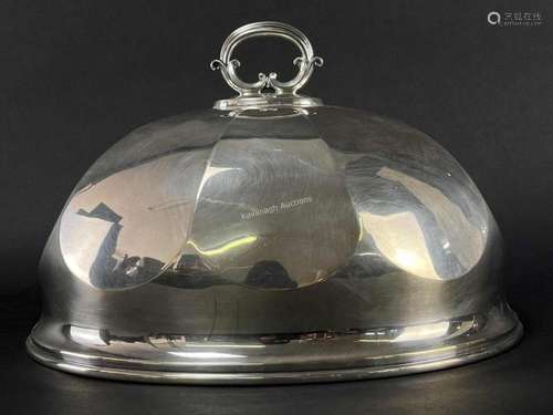 Antique Mappin and Webb Silver Plated Meat Dome