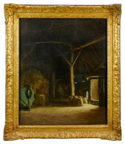 Alfred Frederick William Hayward (1856-1939) oil on canvas -...