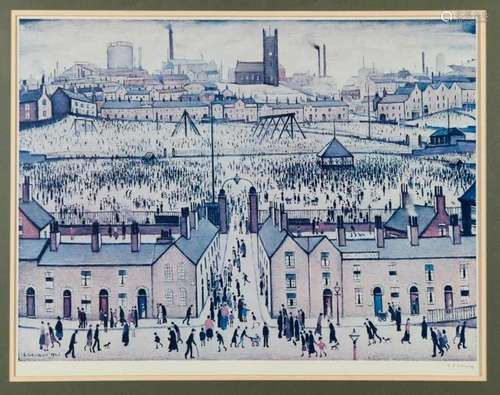 *Laurence Stephen Lowry (British 1887-1976), offset lithogra...