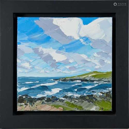 *Matthew Snowden, acrylic on canvas - Porth Trecastle Angles...